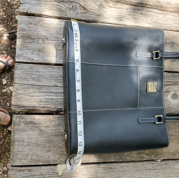 Dooney & Bourke Leather Tote - Picture 6 of 9